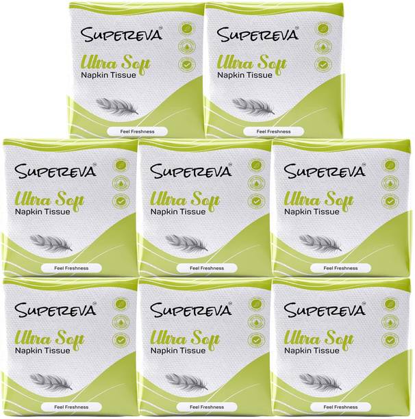 सुपरेवा Premium Quality Ultra Soft Tissue Paper Napkin