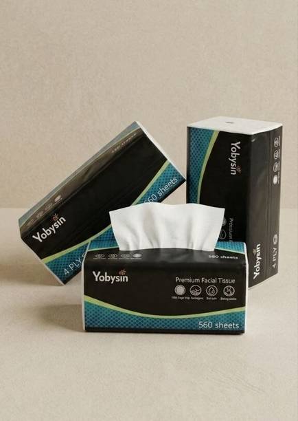 Yobysin Chemical-Free 4-Ply Premium Facial Tissue