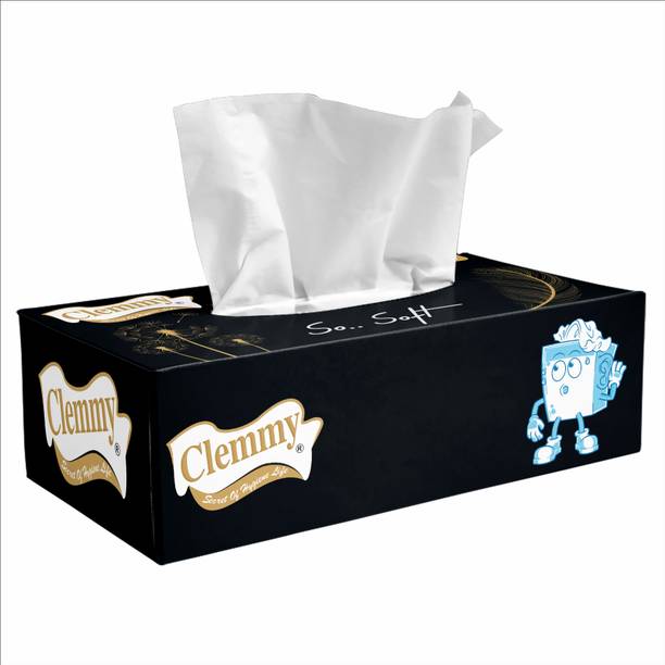 Clemmy ultrasoft 2Ply Facial Tissues for car