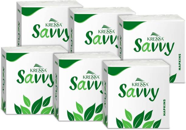 KRESSA Savvy Paper Napkins 1 Ply | 80 X 6 (480 Pulls)