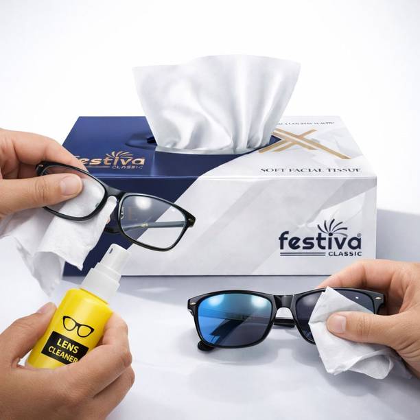 Festiva PACK OF 1-PREMIUM FACE-Tissues Paper,Camical Free Soft Tissue