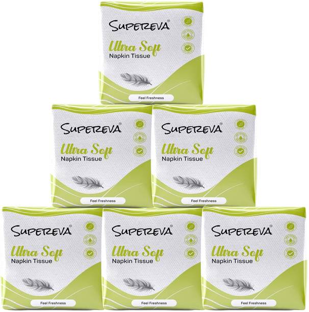 SUPEREVA Premium Quality Ultra Soft Tissue Paper Napkin