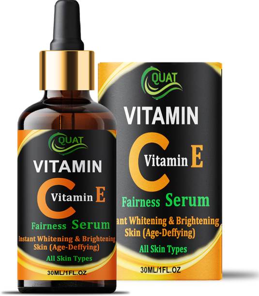 QUAT Advance & Pure Vitamin C With Vitamin E Fairness Serum for a Brighter Skin