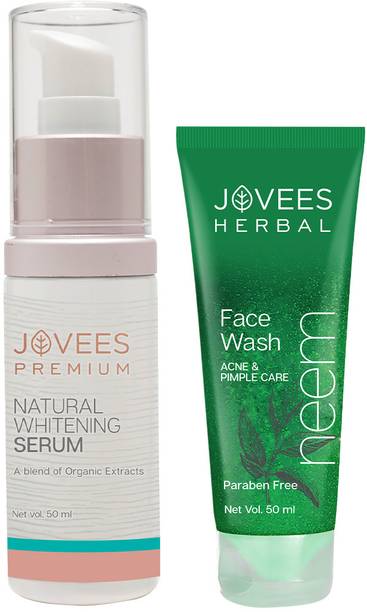 जोवीस Premium Whitening Serum For Brightens and Hydrates Gives Even Skin Tone 50ml