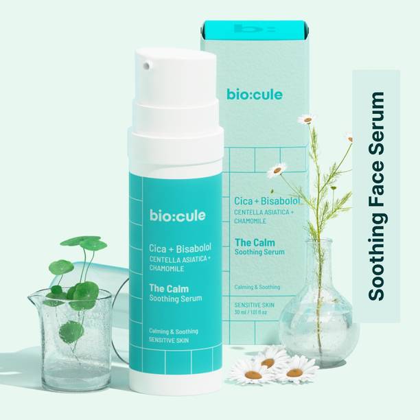 biocule The Calm Soothing Serum, with Cica + Bisabolol, for Skin Soothing & Calming