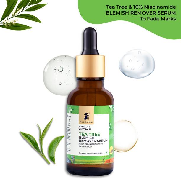 Pilgrim Tea Tree & 10% Niacinamide Blemish Remover Serum For Acne Mark & Acne-Prone Skin