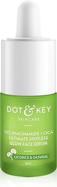 Dot & Key 10% Niacinamide+Cica Face Serum, For Dark Spot Oily Acne Prone Skin