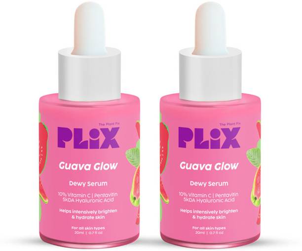 The Plant Fix Plix 10% Vitamin C Guava Face Serum for Skin Brightening, Clear & Glowing