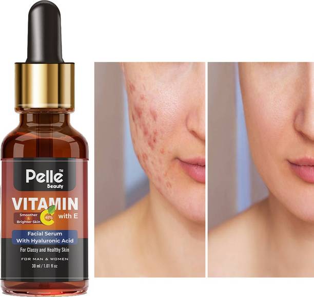 Pelle Beauty vitamin c & e face serum 30ml for women and men_30ml