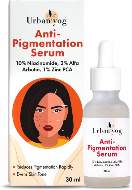 URBANYOG Anti-Pigmentation Face Serum with 10% Niacinamide 1% Zinc PCA | Acne, Dark spot