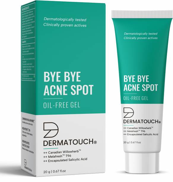 Dermatouch Bye Bye Acne Spot Oil-Free Gel | Pimple Removal Gel | Acne-Prone Skin