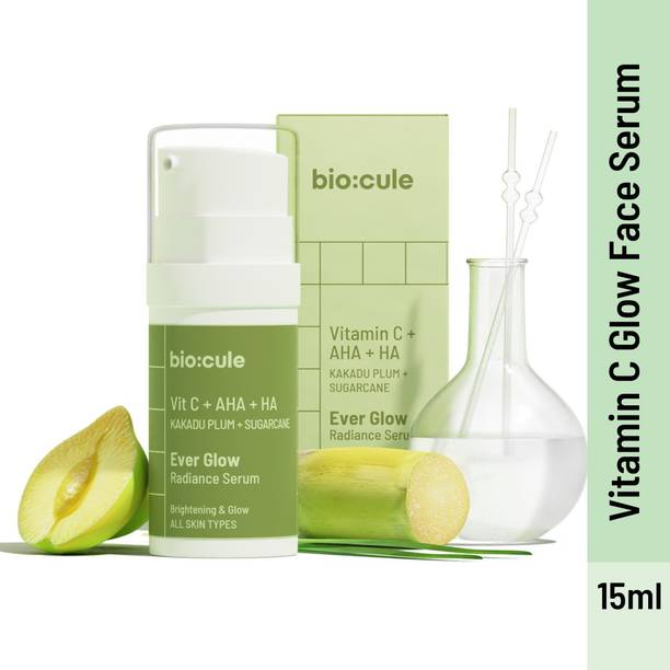 biocule ever glow radiance vitamin c face serum brightening skin glowing