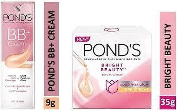 POND's BRIGHT BEAUTY CREAM 35G + LIGHT MAKEUP LIKE GLOW...
