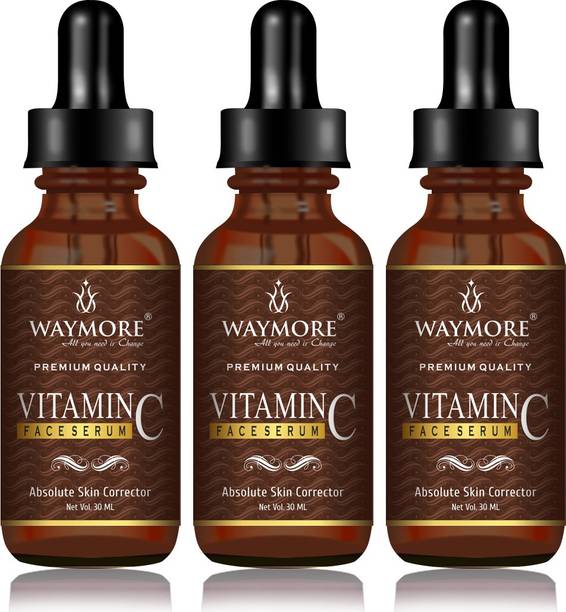 WAYMORE Vitamin C Face Serum 30 ml for Spotted Skin, Fine Line pack of 3