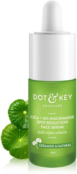Dot & Key 10% Niacinamide+Cica Face Serum, For Dark Spot Oily Acne Prone Skin