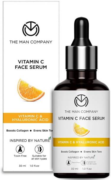 THE MAN COMPANY 40% Vitamin C Face serum with Hyaluronic Acid for Brightening and AntiAging