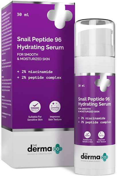 The Derma Co Snail Peptide 96 Hydrating Serum with Snail Mucin & Peptide Complex