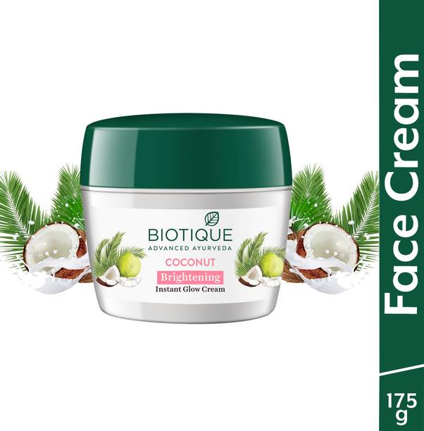 BIOTIQUE Bio Coconut Whitening & Brightening Cream 175Gm