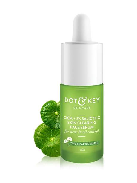 Dot & Key 2% Salicylic Cica Anti Acne Face Serum For Oily, Acne Prone Skin