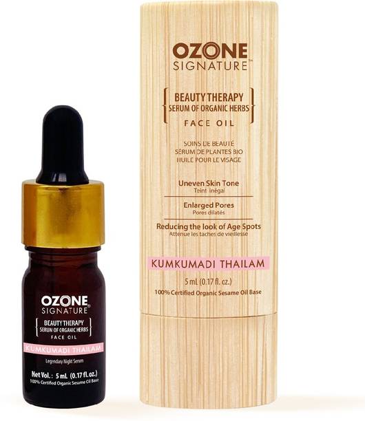OZONE Signature Kumkumadi Tailam (5 Ml) | Anti Pigmentation Face Serum For Men & Women | Reduces Pigmentation, Open Pores, and brighten the overall complexion