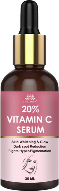 INTIMIFY Vitamin C Face Serum 20% for men and Women | for Glowing & Skin Brightening