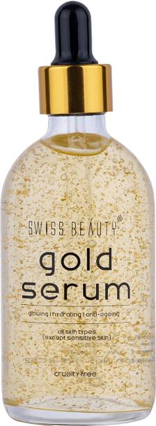 SWISS BEAUTY Advanced Age Defying Face Serum With 24K Gold | (Cruelty Free)