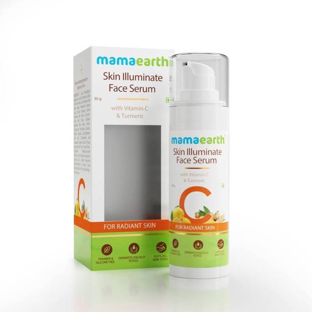 Mamaearth Skin Illuminate Vitamin C Serum For Radiant Skin with High Potency Turmeric