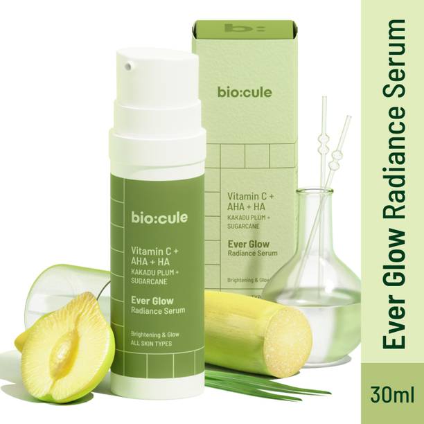 biocule Ever Glow Radiance Vitamin C Face Serum for Brightening Glowing Skin
