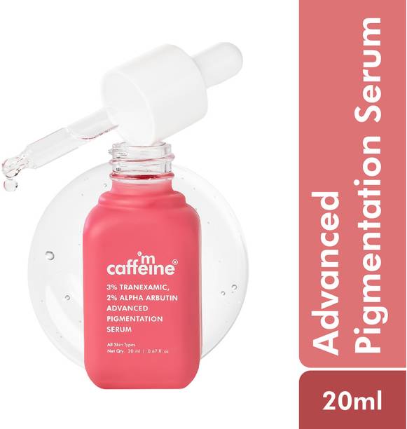 mCaffeine CLEAR GLOW 3%Tranexamic, 2%Alpha Arbutin Advanced Pigmentation Serum For Melasma