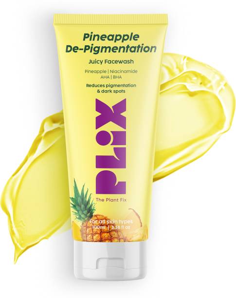 The Plant Fix Plix 5% Pineapple Foaming Facewash For Depigmentation & Even Toned Complexion Face Wash