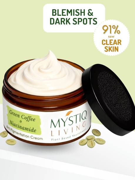 Mystiq Living Blemish Clear Anti Pigmentation Face Cream for Men & Women, Dark Spots Removal