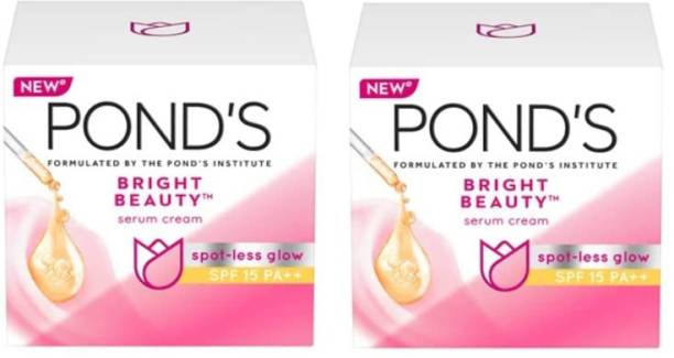 POND's Bright Beauty Serum Cream Spot-less Glow SPF 15 (2X35g)