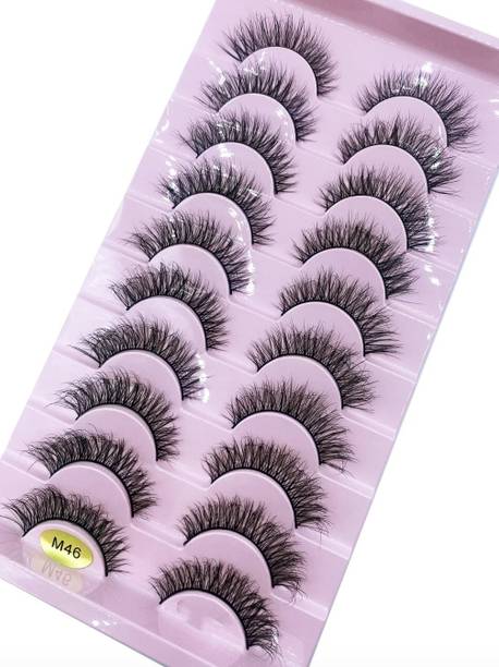 Bombay Vanity Eyelash Eye Makeup Long Natural 10 Pair Reusable Classic Eyelashes