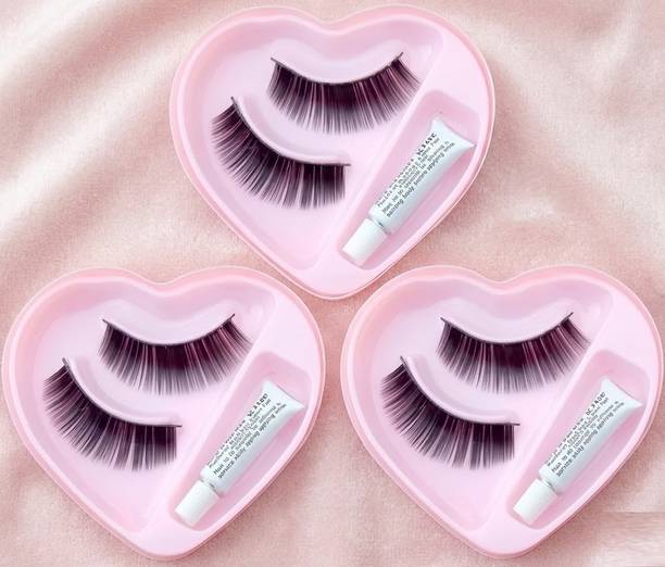 GULGLOW99 Woman & girl False Eyelashes for Pretty Eye Makeup with Glue