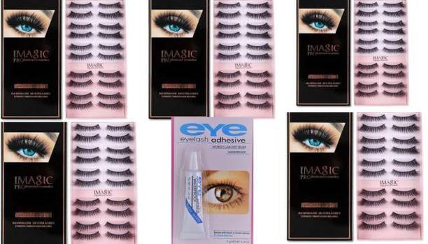 IMagic L01 false eyelashes (5pcs) and free eyelashes glue