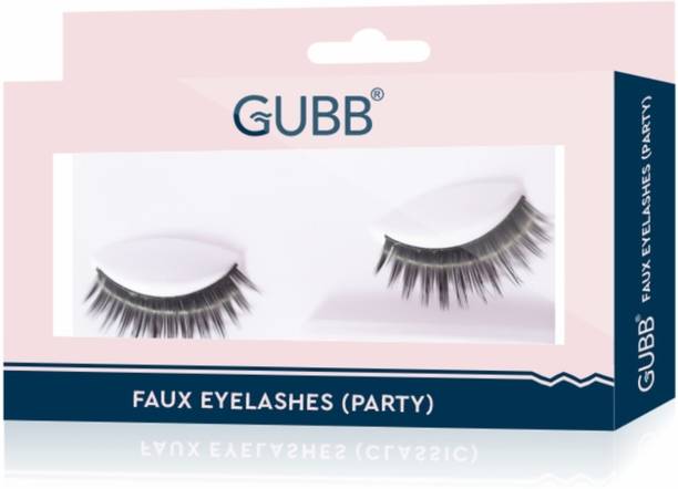 GUBB Party False Eyelashes With Glue Adhesive Fake Eyelashes Glue Kit