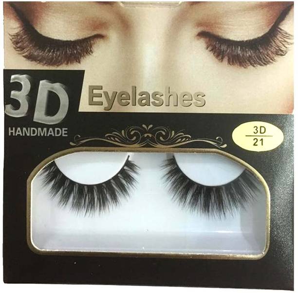 BELLA HARARO 3D Handmade Eyelashes for Girl, Eyelashes for Women (Pack of 1 Pair)