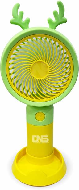 Daily Needs Shop Mini Pocket Fan For Travelling / Outdoor Usage Portable Design Mini Hand Fan Mini Handheld Rechargeable Fan For Home / Ofice USB Charging 2 Speed Mode Rechargeable Fan