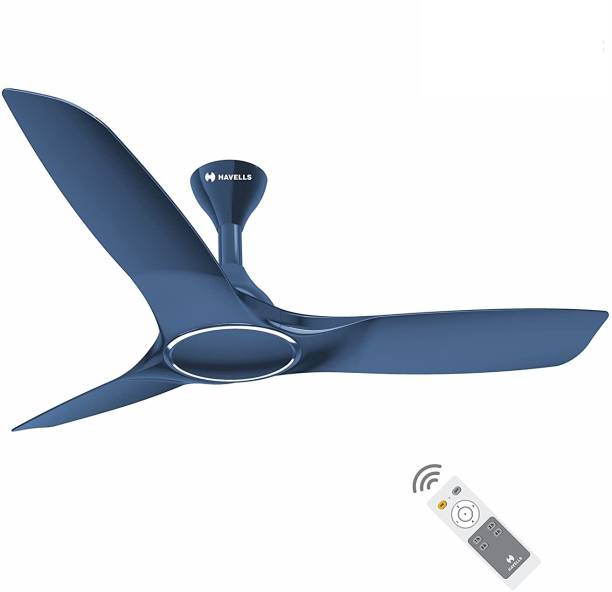 HAVELLS Stealth Air BLDC 1200 mm BLDC Motor with Remote 3 Blade Ceiling Fan