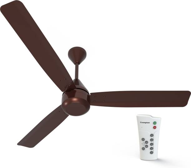 Crompton Energion Cromair Anti Dust Remote 5 Star 1200 mm BLDC Motor with Remote 3 Blade Ceiling Fan