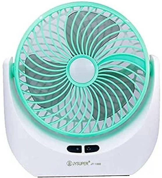 seasons High Speed Rechargeable Table Fan with LED Light, For Home, Office, Kitchen 5 Star 1400 mm 3 Blade Table Fan