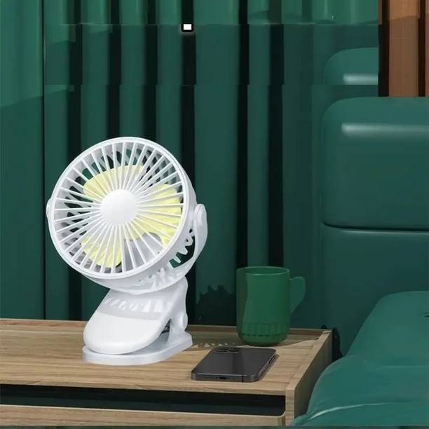 Sampri Table Fan You Can Also use Directly Fan Power Bank[ DC] Desk Fan 4000mAh USB Table Fan You Can Also use Directly Fan Power Bank[ DC] Desk Fan 4000mAh USB USB Fan