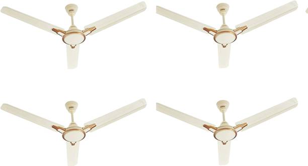 USHA Racer Chrome.. PACK OF 4 with 1 Year Warranty 1200 mm Ceiling Fan