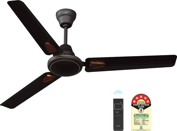 V-Guard Windle Deco with 24 Months Warranty BLDC Motor with Remote 1200 mm Ceiling Fan