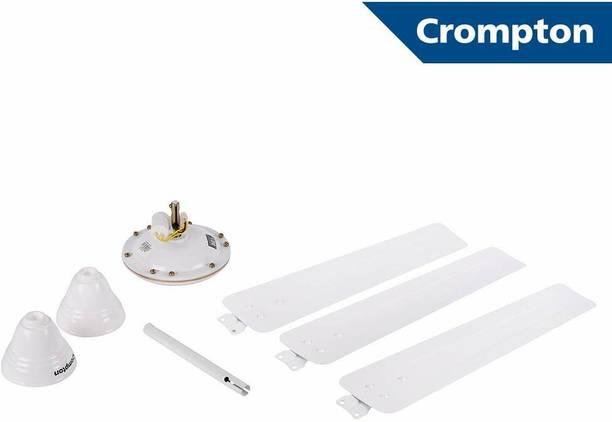 Crompton SUPER HIGH SPEED 400 RPM 51w 30% Energy Saver 100% COPPER Longer Life16 1 Star 900 mm Ultra High Speed 3 Blade Ceiling Fan  (Pearl White High Speed16, Pack of 1)