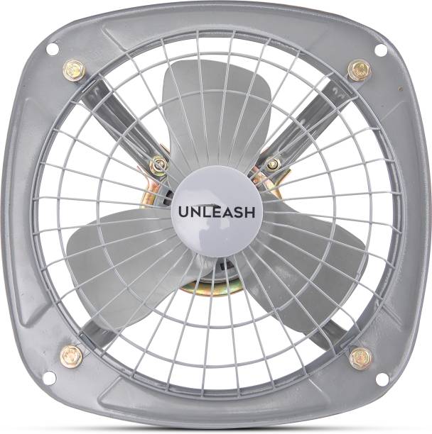 unleash Aero 9 inch (230 MM) Metal Exhaust Fan For Kitchen, Bathroom, Home & Industries 230 mm 5 Blade Exhaust Fan