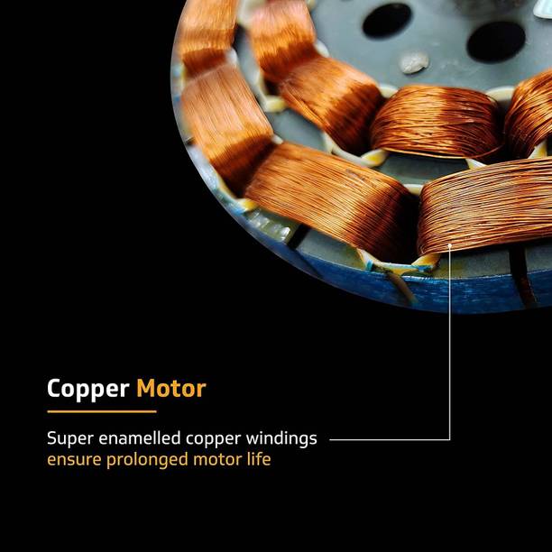 Crompton SUPER HIGH SPEED 400 RPM 51w 30% Energy Saver 100% COPPER Longer Life16 1 Star 900 mm Ultra High Speed 3 Blade Ceiling Fan  (Pearl White High Speed16, Pack of 1)