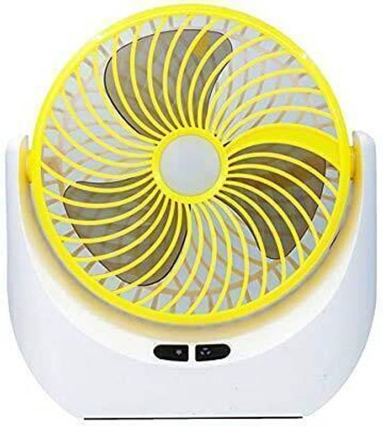 seasons High Speed Rechargeable Table Fan with LED Light, For Home, Office, Kitchen 5 Star 1400 mm 3 Blade Table Fan