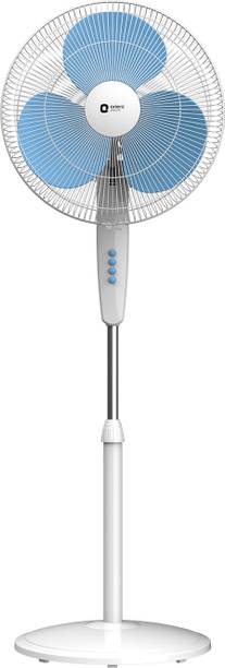 Orient Electric Stand 81 |COP-TER Technology | 100% Copper Motor |Adjustable Height | 3 Speed with 2 Year Warranty 400 mm Pedestal Fan