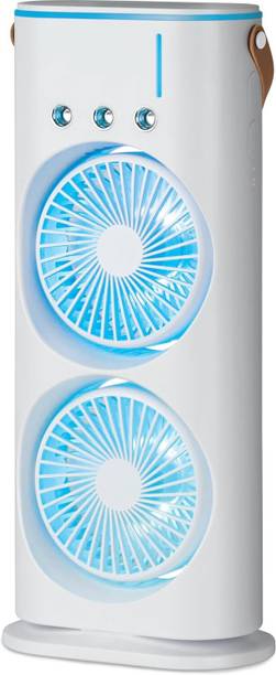 VOLTegIC Desk Fan with Mist Spray, Travel Cooler Fan 2MF-22 USB Fan